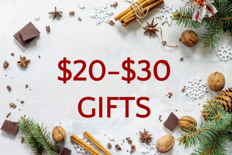 $20-$30 Holiday Gifts